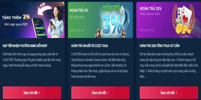 Thưởng nổ hũ và bắn cá